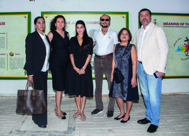 <div>Jacqueline with her father Elroy at the&nbsp;event</div>